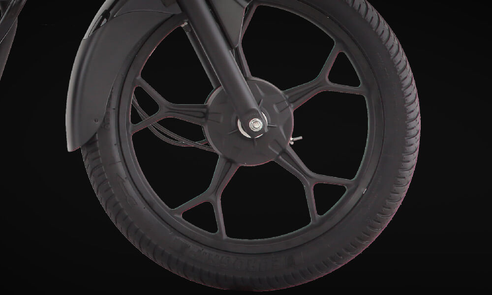 Bajaj Discover 110cc  Motorcycle Spider Mag Wheels