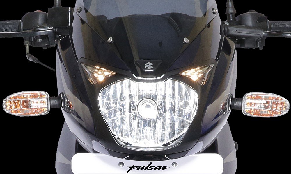 Bajaj Pulsar 150cc Twin Disk Motorcycle Wolf- Eyed DC Headlamp Bajaj Pulsar 150cc Twin Disk Motorcycle Front Headlamp