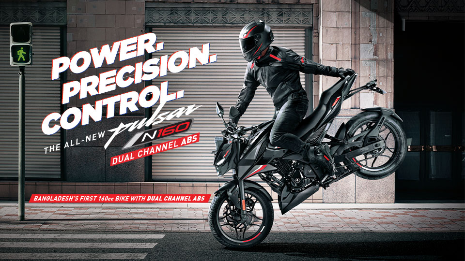 Pulsar Motorcycles doing wheelie