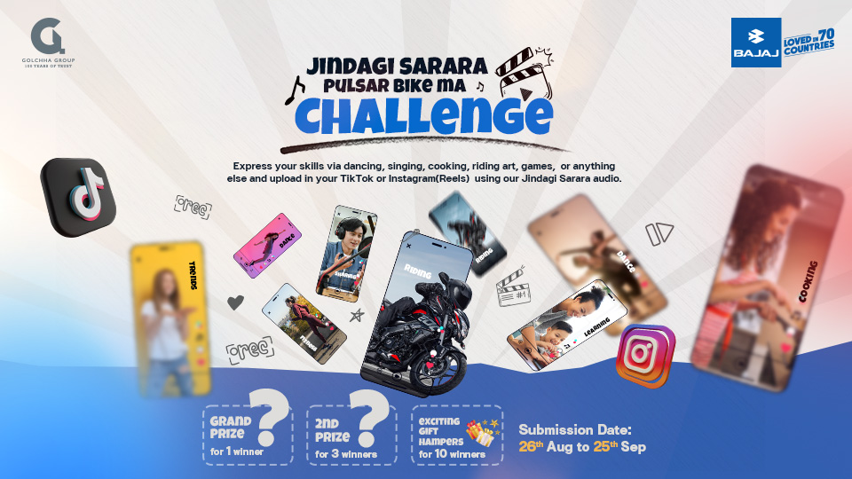 Jindagi Sarara Pulsar Bike Ma Challenge