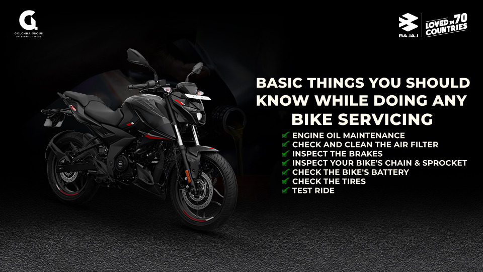 Things to Remember While Doing Bajaj Bike Servicing