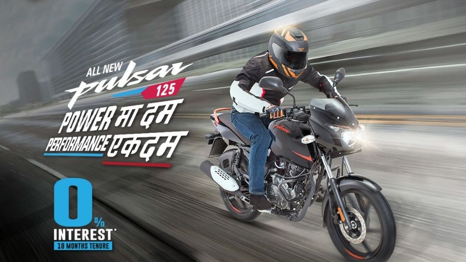 Pulsar 125 Enjoy Premium Pulsar Quality at Lowest Price and 0percent Interest on EMI